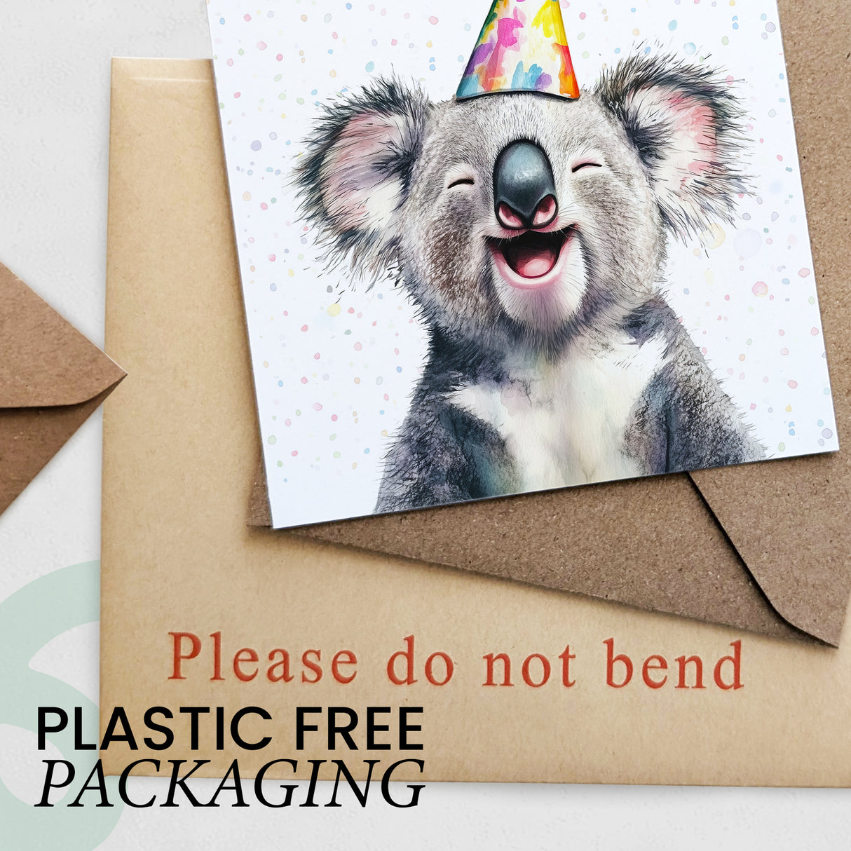 Birthday Card For Him or Her Of A Koala Illustration For Him or Her Birthday Gift