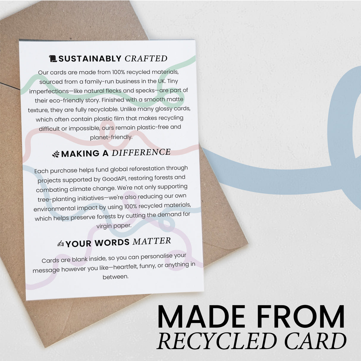 Brown Tabby Cat Birthday Card – Cute Cat Lover Card with Party Hat – Purr-fect Birthday Greeting Card for Cat Owners