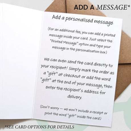 Tortoiseshell Cat Birthday Card – Cute Cat Lover Card with Party Hat – Purr-fect Birthday Greeting Card for Cat Owners