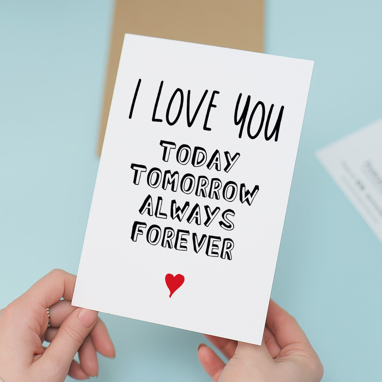 Anniversary Card for Wife Husband Boyfriend Girlfriend Partner