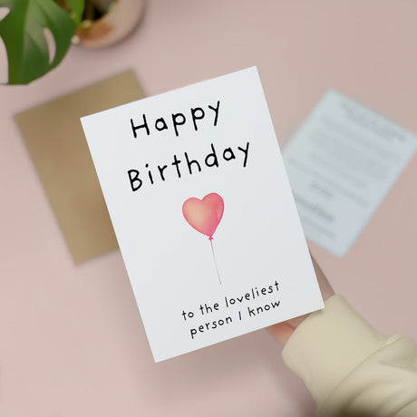 Birthday Card for Her Daughter Sister Mum Friend Special Celebration Card