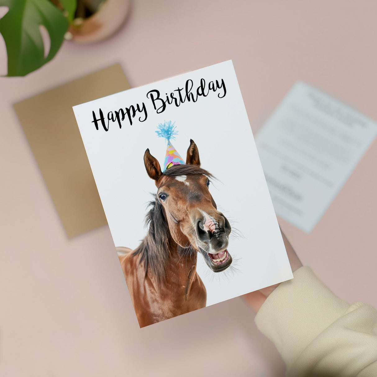 Horse Lover Birthday Card for Mum Sister Friend Pony Owner