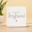 Boyfriend Birthday Love Card Special Romantic Gift Heartfelt Message for Him