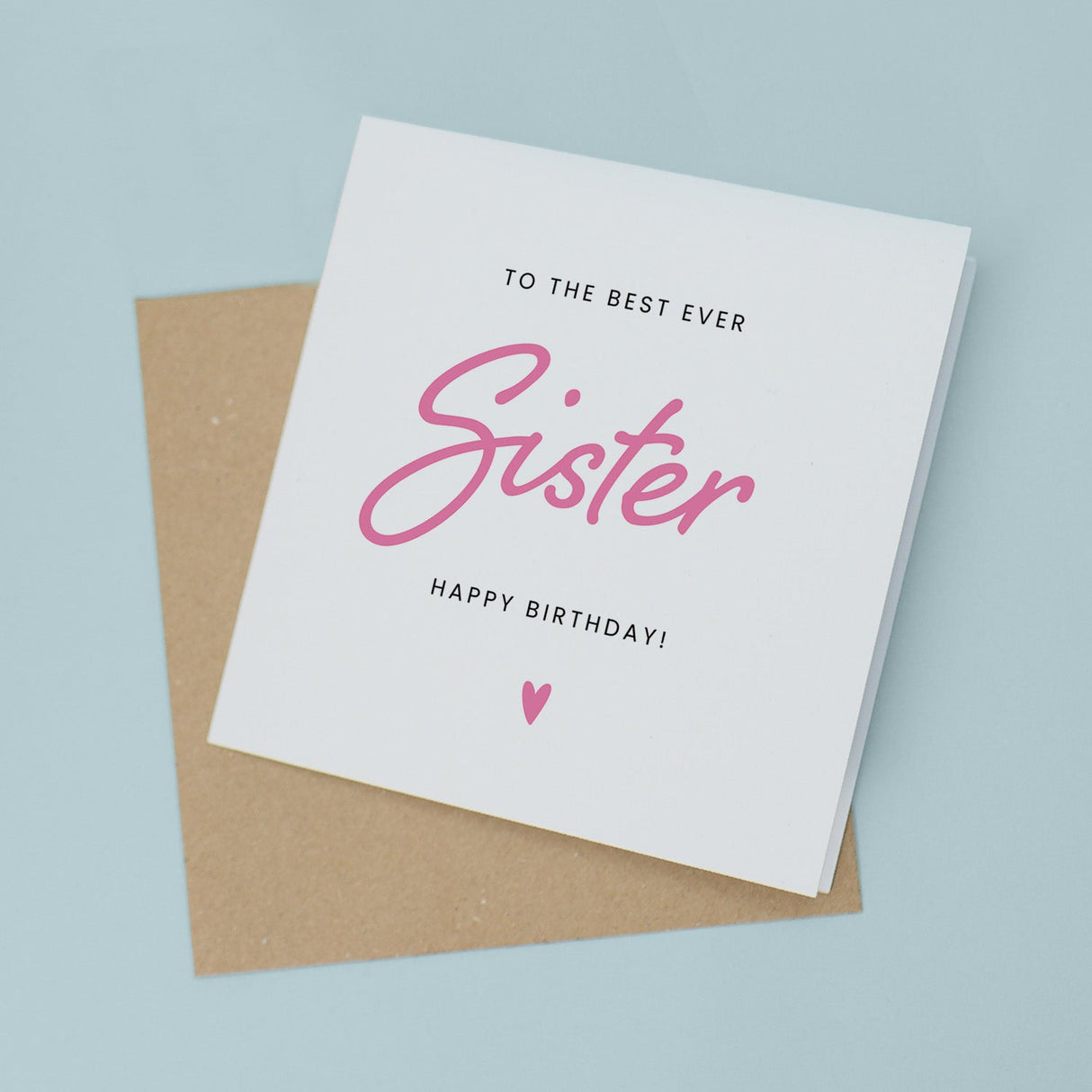 Birthday Card for Sister Best Ever Happy Birthday Wishes for Sister Card