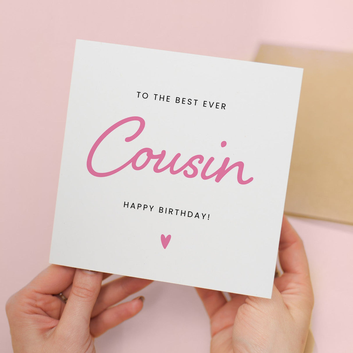 Happy Birthday Cousin Card Best Ever For Her