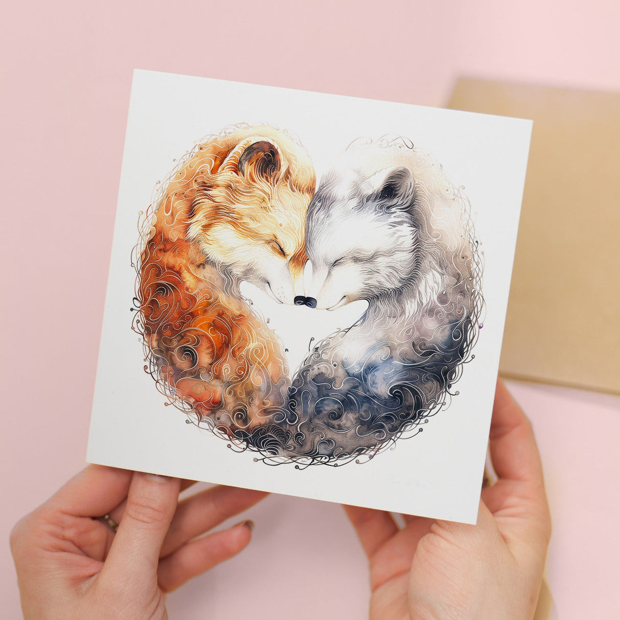 Anniversary Card for Couple Husband Wife Wedding Engagement Love Bears