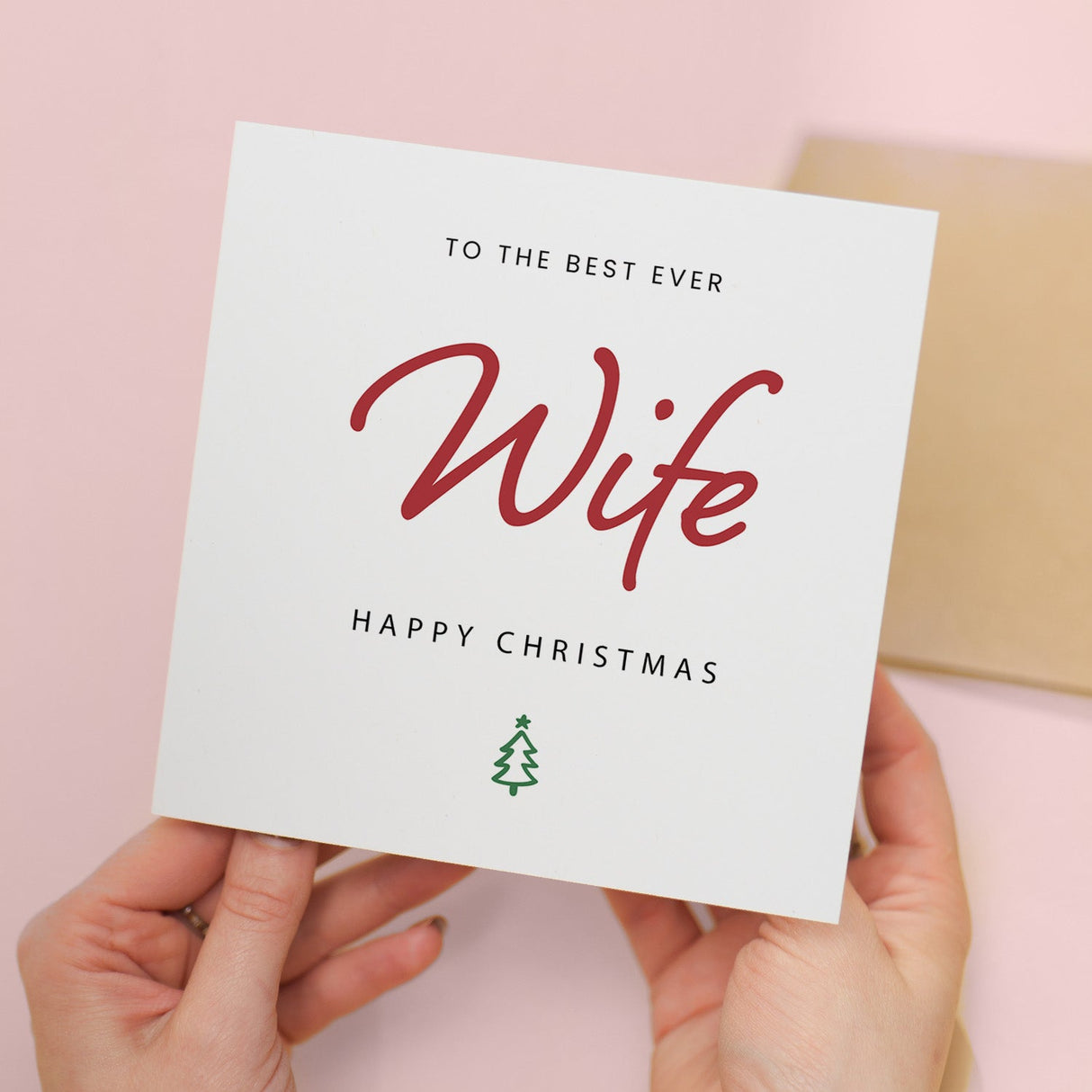 Christmas Card For Wife Best Xmas Card For Wife Best Wife Ever Christmas Card