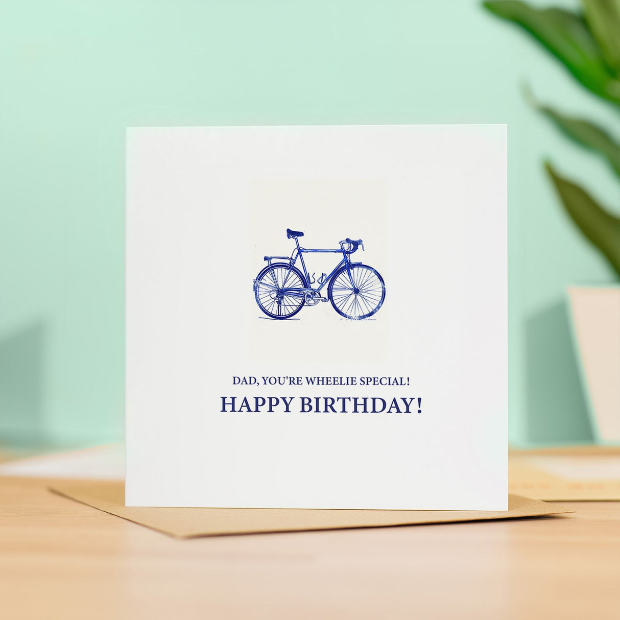 Cycling Themed Birthday Card For Dad Biking Lover Bike Enthusiast
