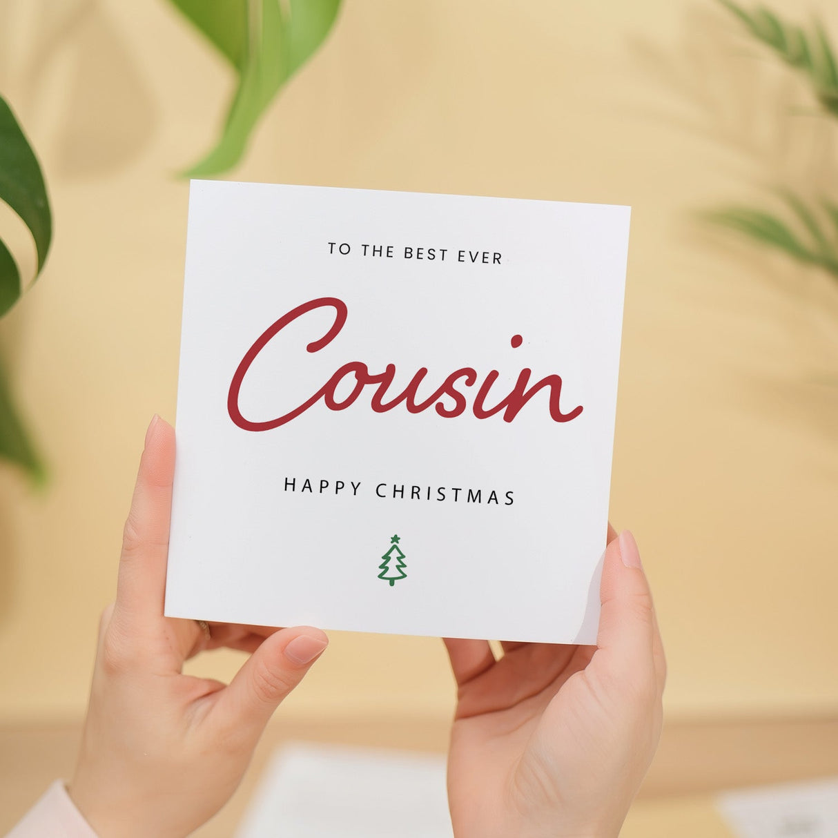 Christmas Card for Cousin Best Ever Xmas Card for Cousin