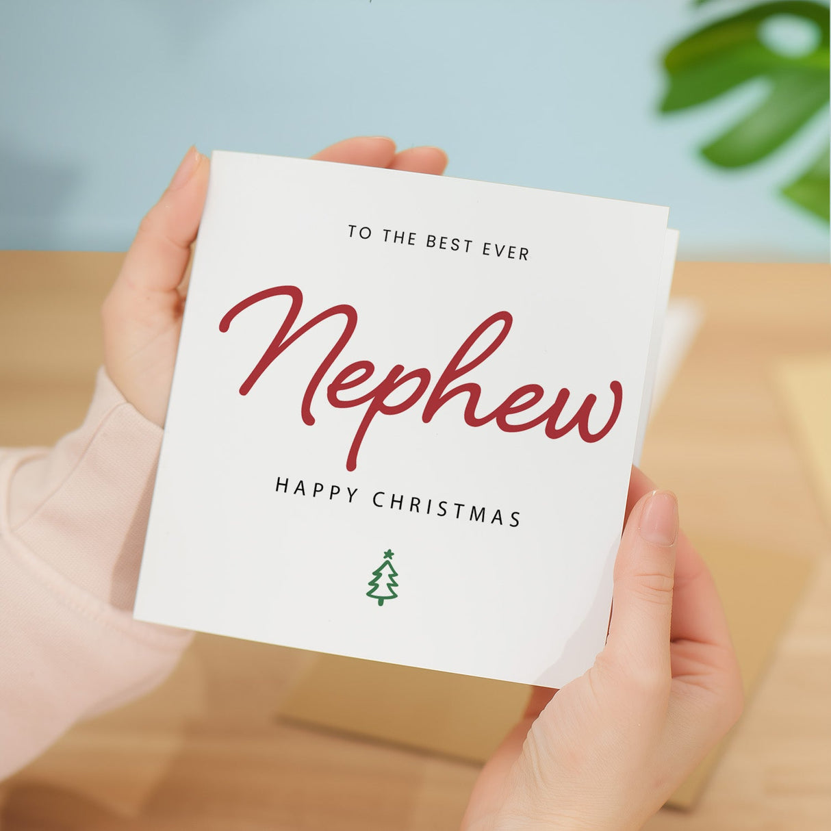 Xmas Card for Nephew Best Nephew Ever Christmas Greeting Card