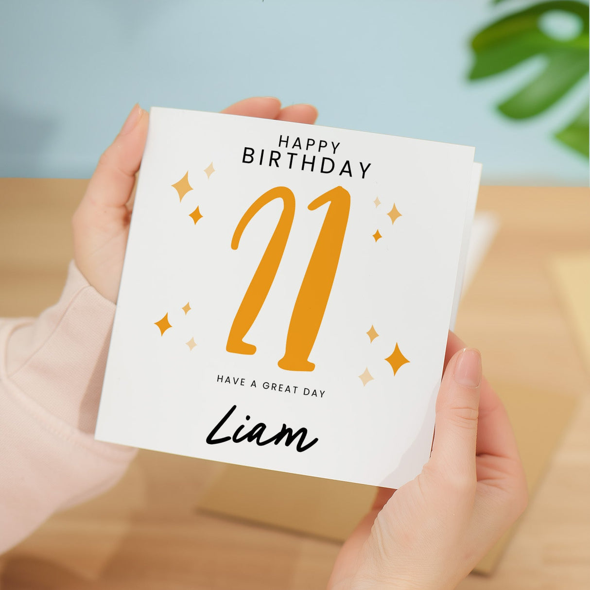 Personalised 21st Birthday Card for Son Daughter Grandson Granddaughter