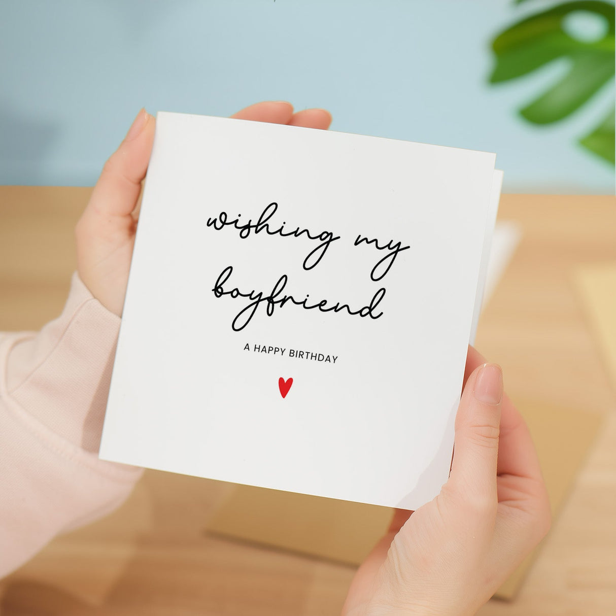 Boyfriend Birthday Card For Him, Special Gift, From Girlfriend, Unique Surprise