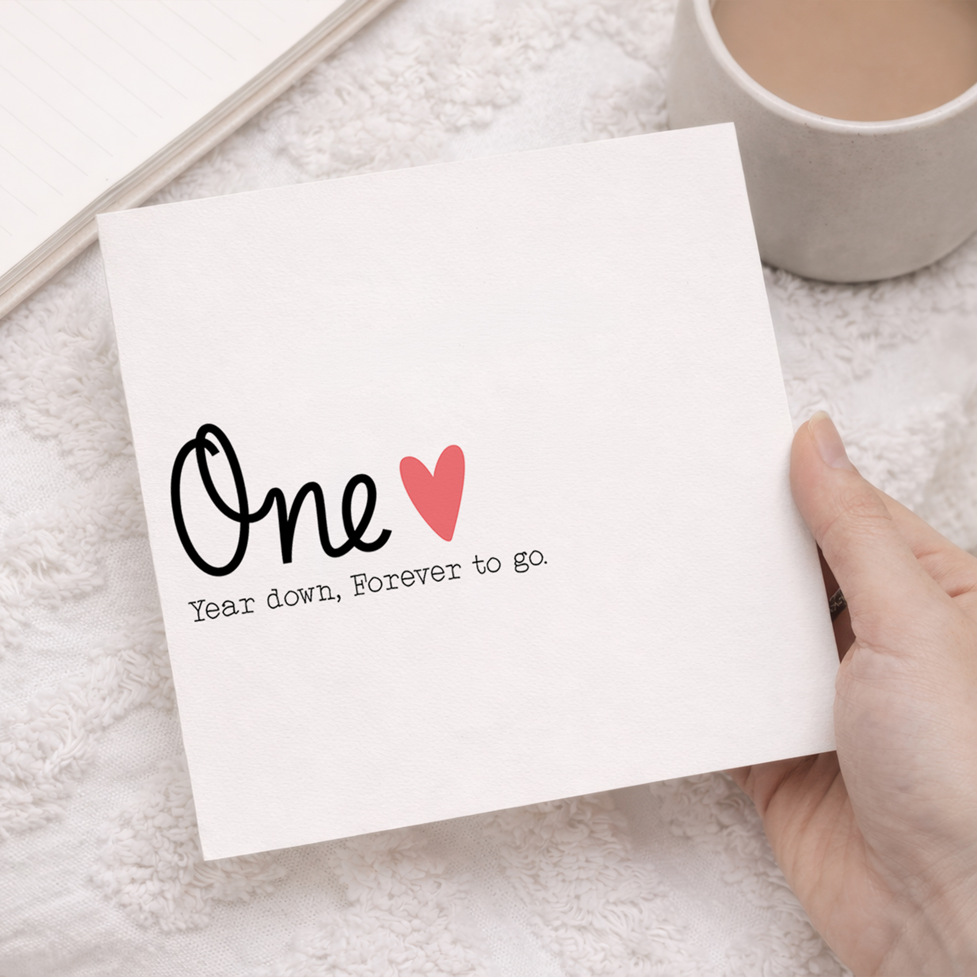 1 Year Anniversary Cards