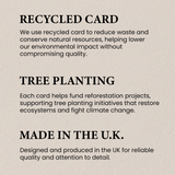 7 Year Anniversary Card For 7th Wedding Anniversary For Him or Her Wife Husband Card For Seventh Anniversary