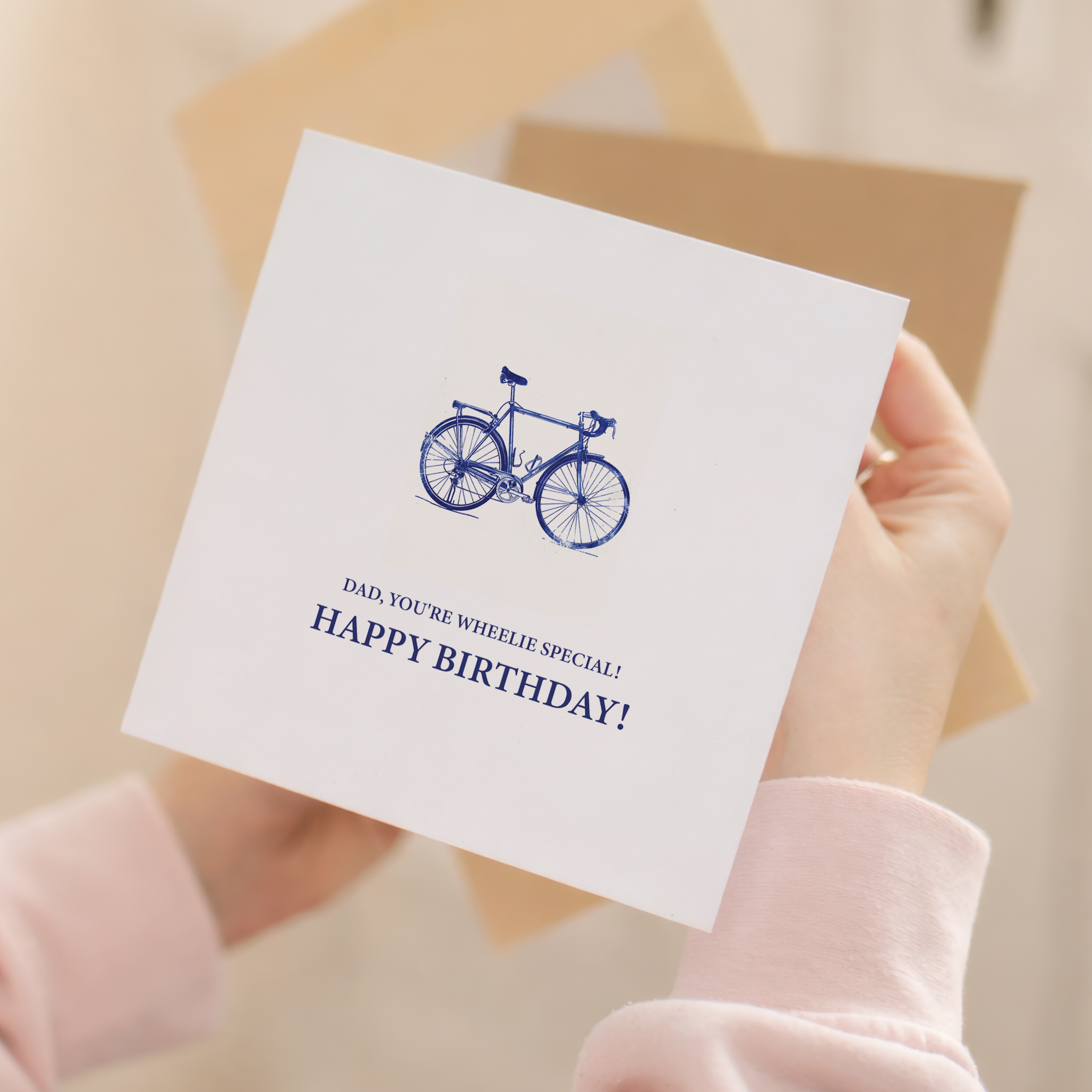 Birthday Card For Dad Cycling Themed Birthday Card For Cycling Lover Birthday Card For Dad Who Likes Bicycles and Bikes