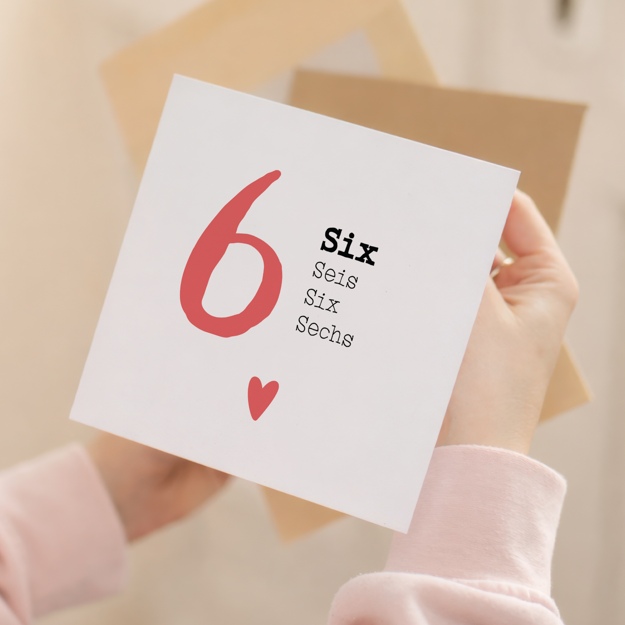 6 Year Anniversary Card 6 Year Card For Husband 6th Anniversary Card For Wife Anniversary Card For Boyfriend or Girlfriend 6 Year Card
