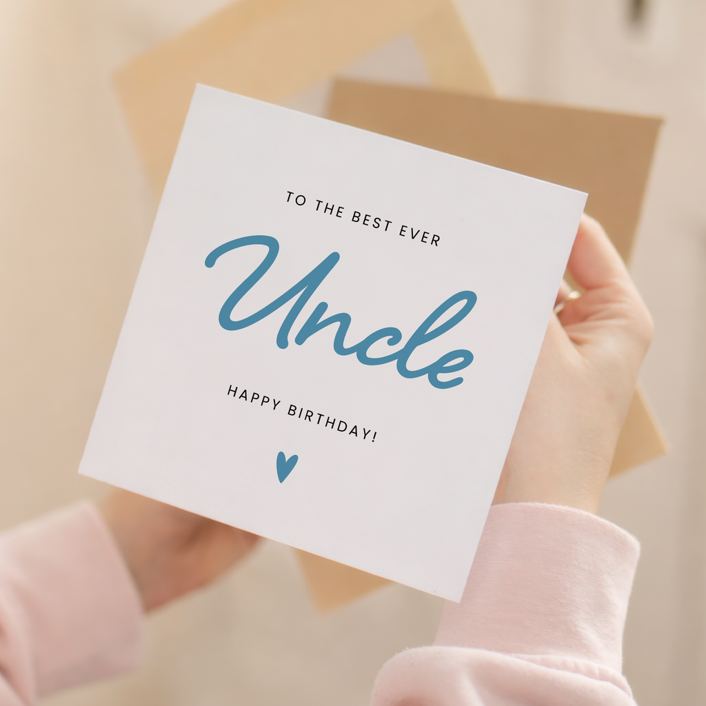 Birthday Card For Uncle Happy Birthday Card For Uncle Best Uncle Ever Card Birthday Card For Uncle
