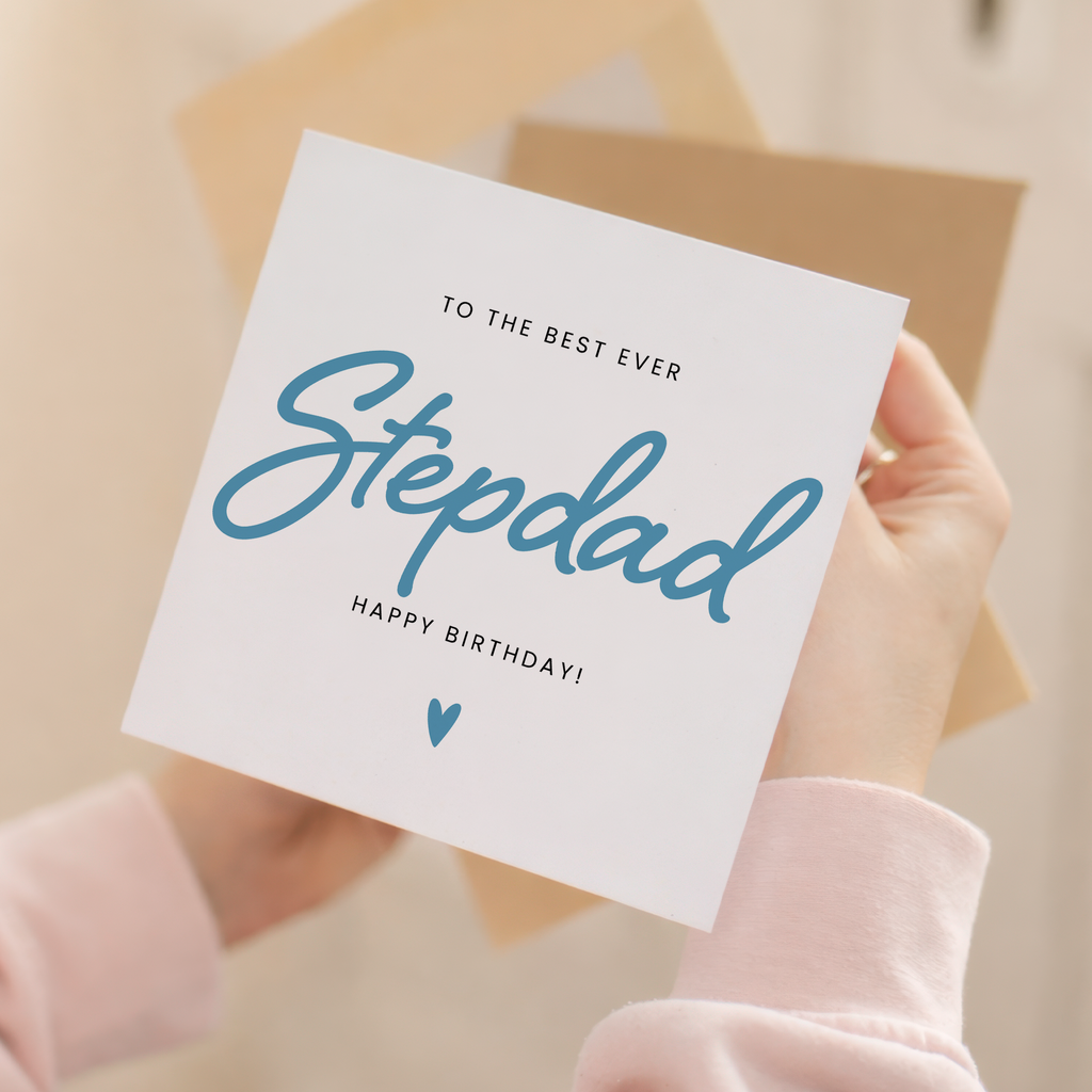 Birthday Card For Stepdad Happy Birthday Card For Stepdad Best Stepdad Ever Card Birthday Card For Stepdad