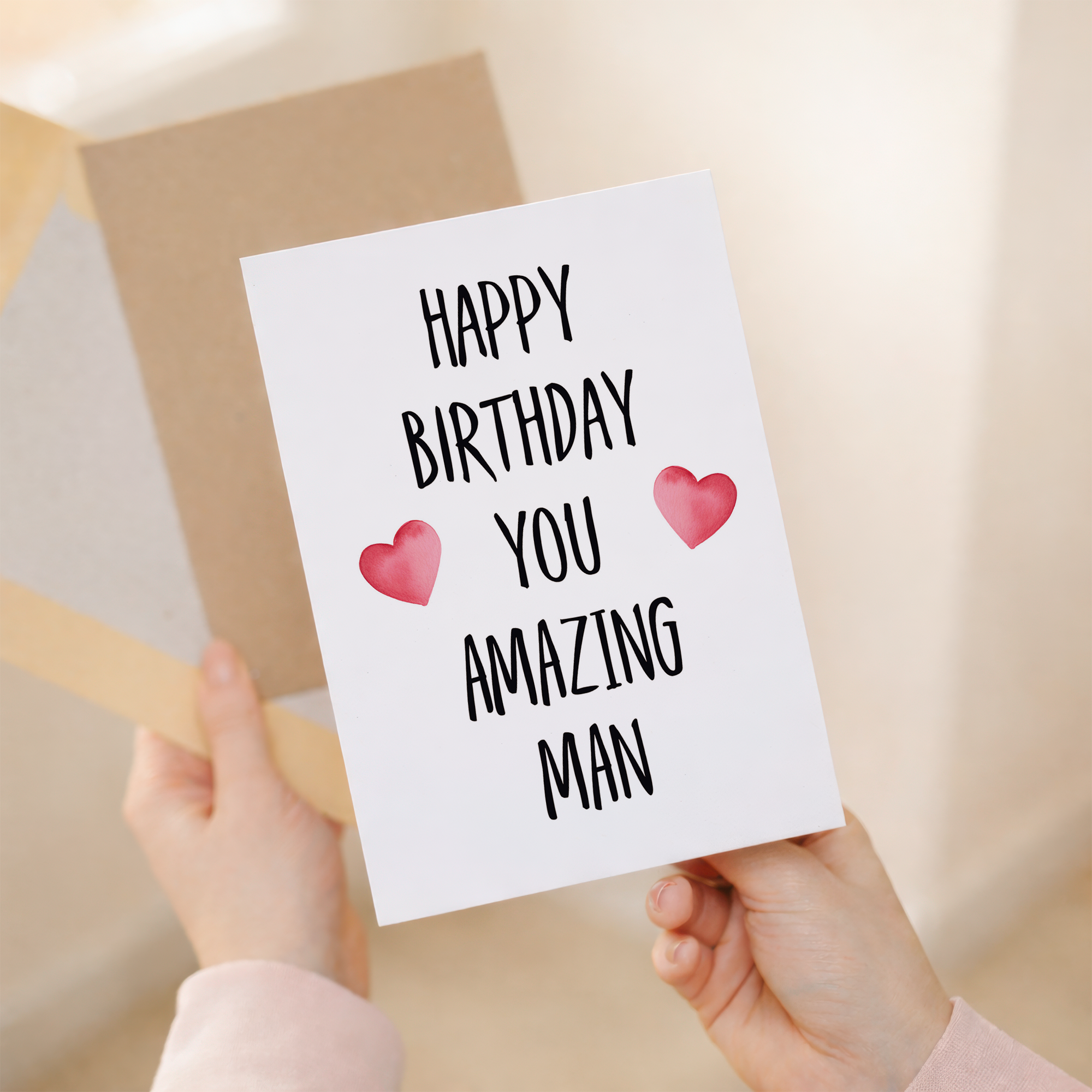 Birthday Card For Husband Card For Friend Card For Him Birthday Card For Boyfriend Birthday Card For Brother or Dad You Amazing Man