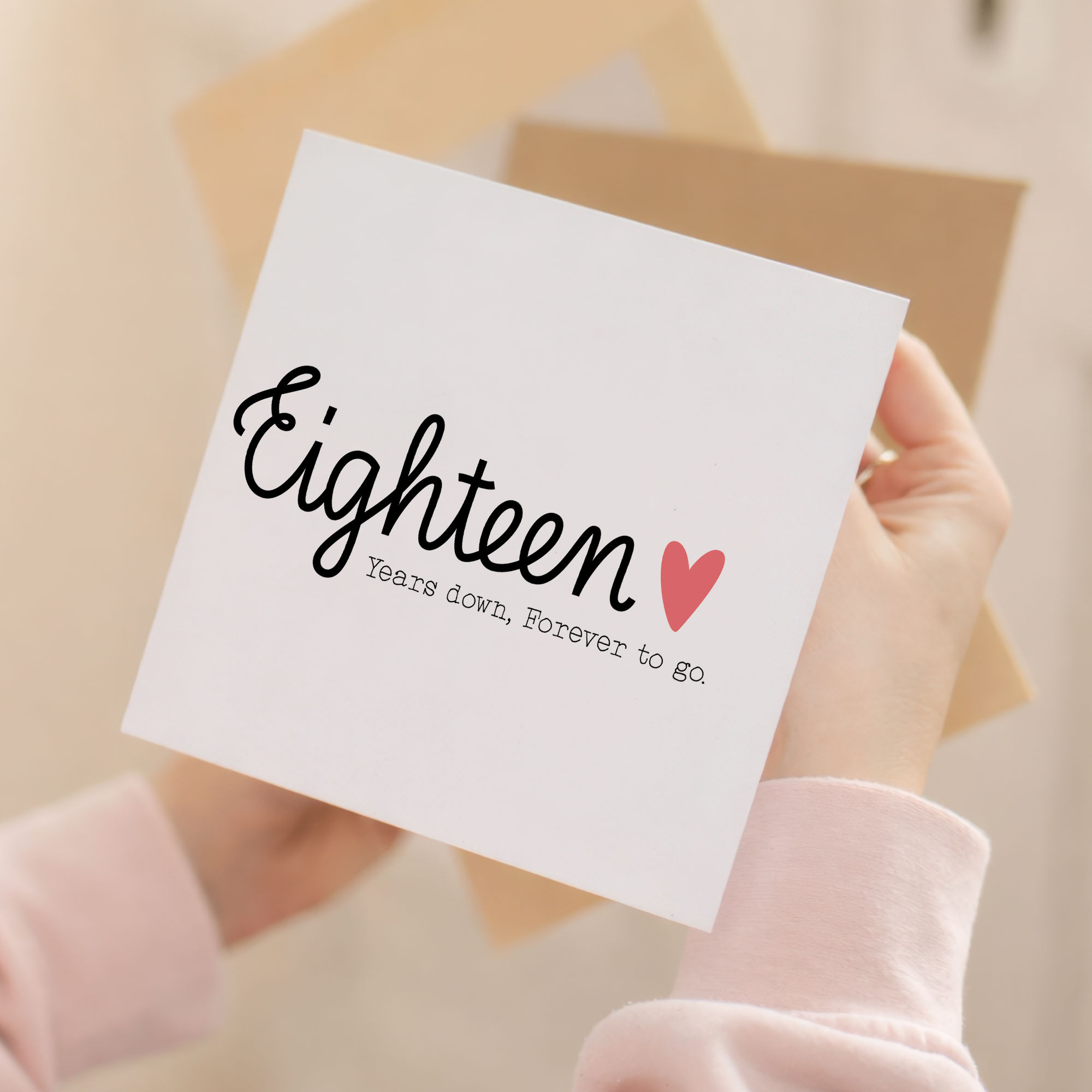 18 Year Anniversary Card For Wife 18th Wedding Anniversary Card For Husband Anniversary Card Wife Wedding Anniversary Card Eighteen Years