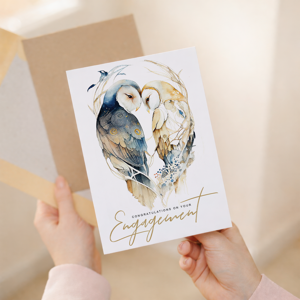 Each greeting card will help with fund tree planting via the GoodAPI who supports reforestation projects around the world