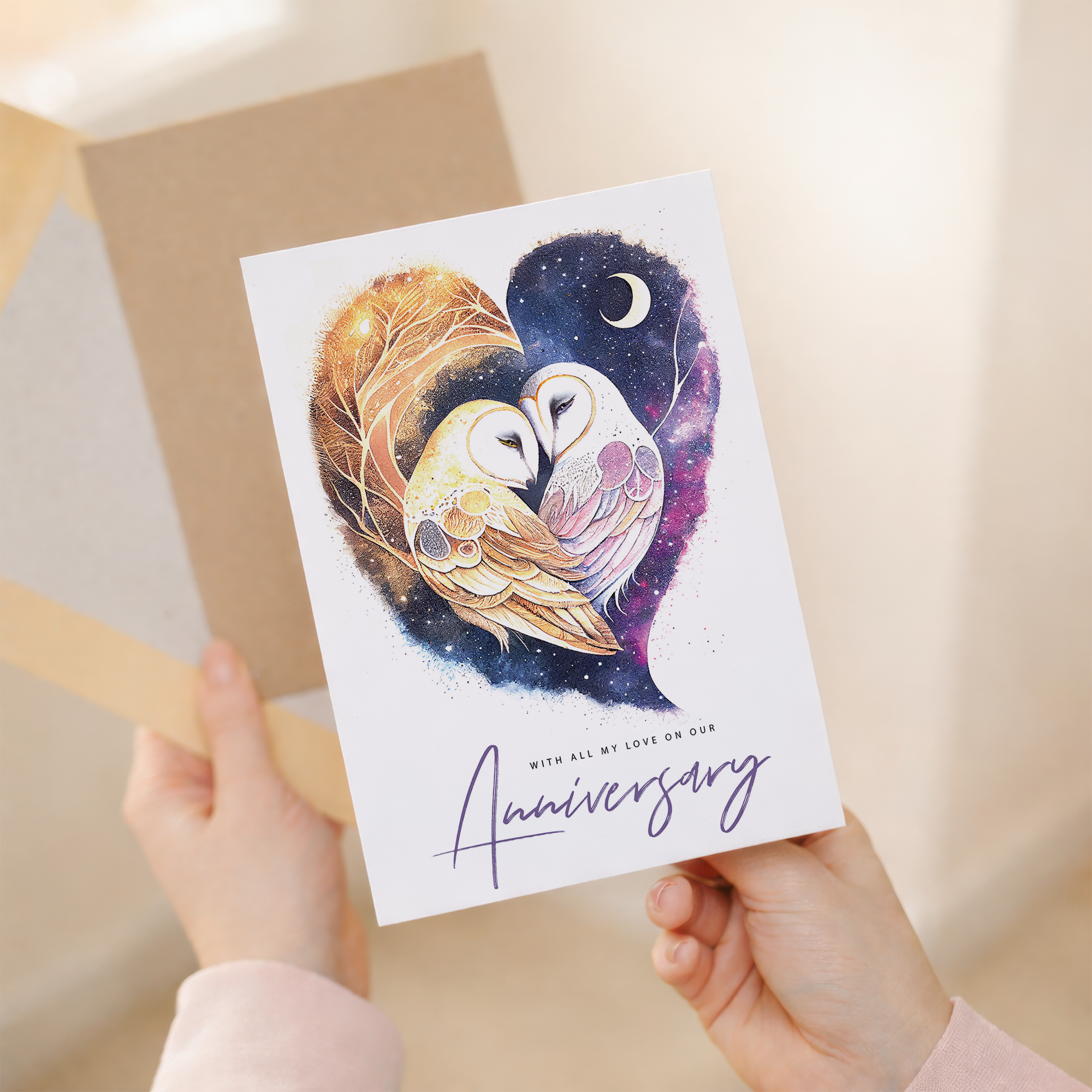 Each greeting card will help with fund tree planting via the GoodAPI who supports reforestation projects around the world