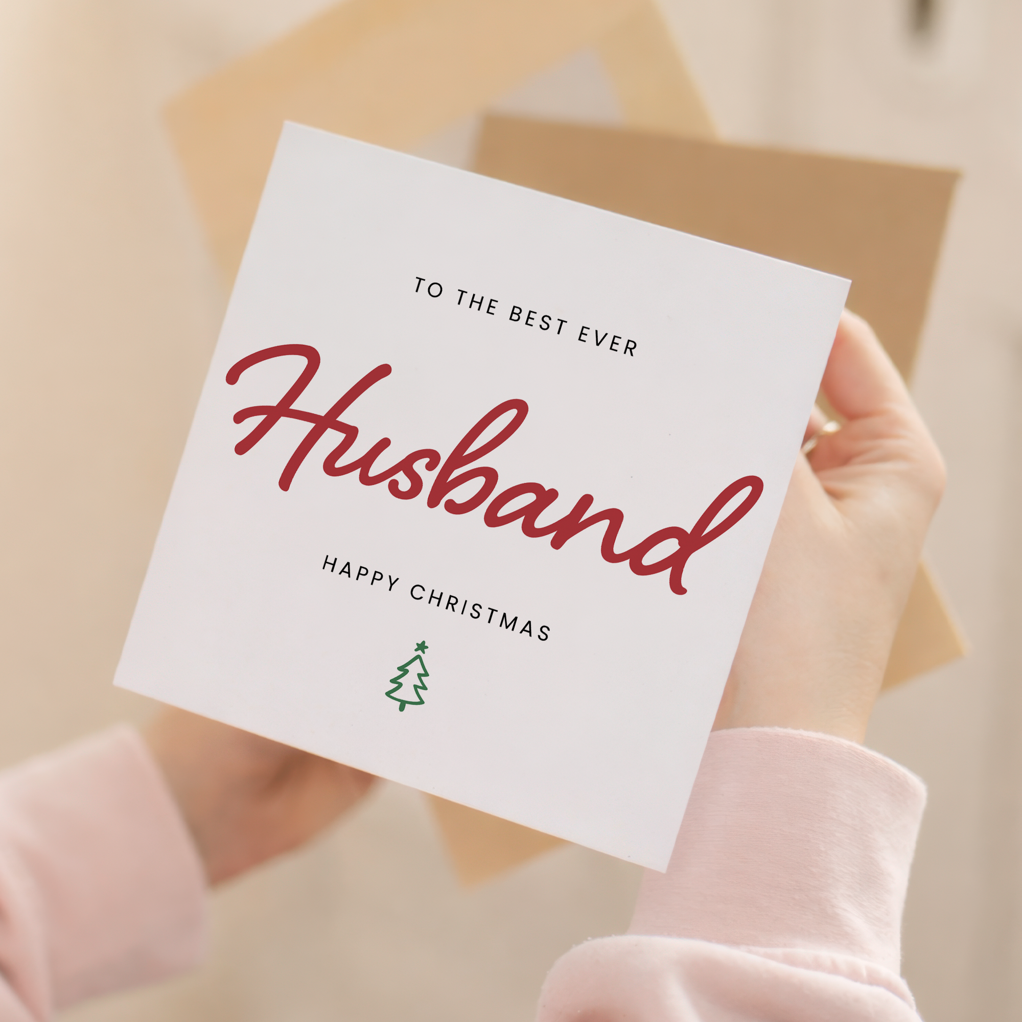 Christmas Card For Husband Xmas Card For Husband Best Husband Ever Christmas Card