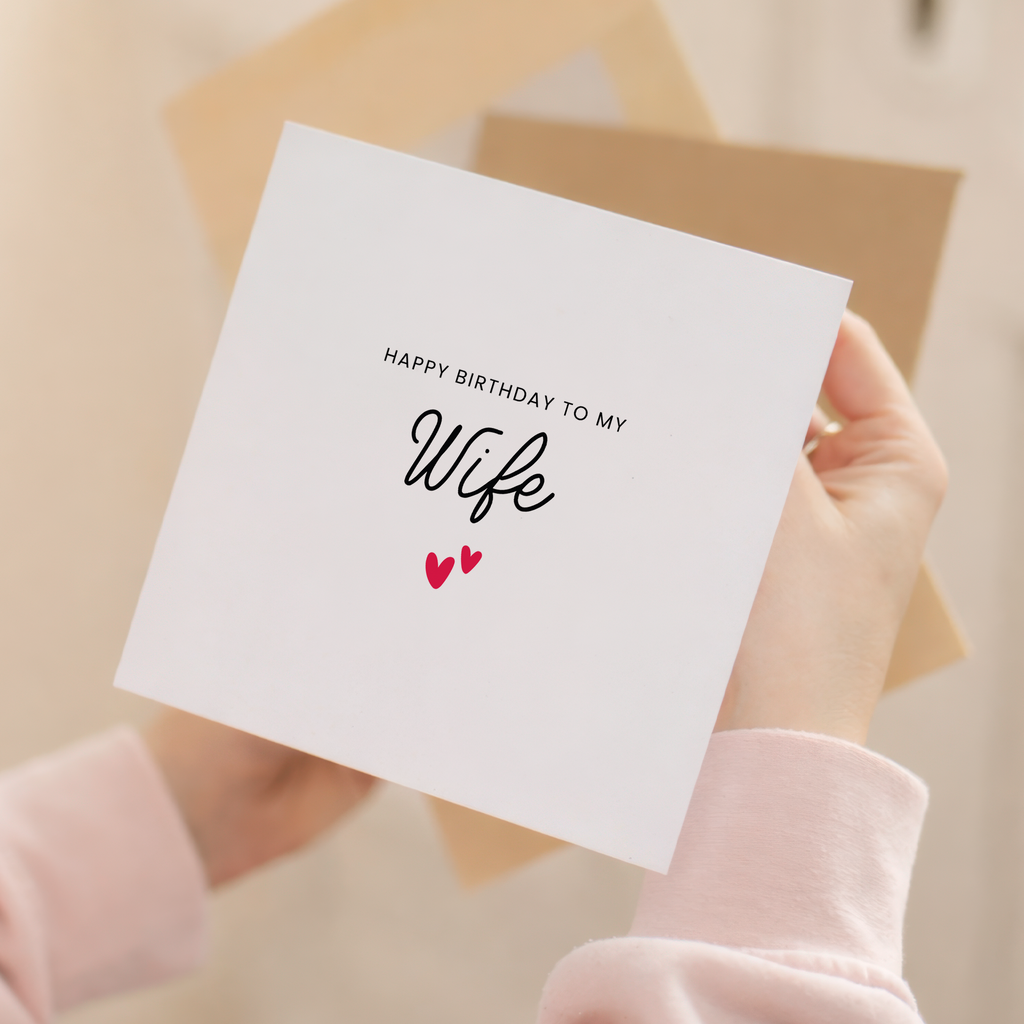Happy Birthday To My Wife Birthday Card