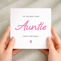 A simple and cute birthday greeting card for a grandmother featuring a bold typography design on a clean background.