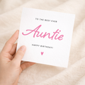 Birthday Card For Auntie Happy Birthday Card For Aunty Best Aunt Ever Card Birthday Card For Auntie