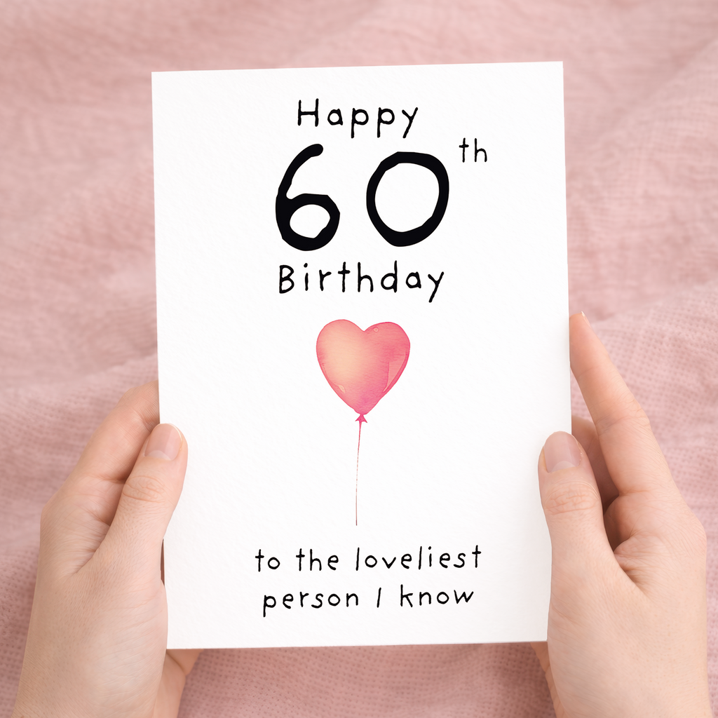 60th Birthday Card for Her Birthday Card Wife 60th Birthday Card For Sister Birthday Card 60 th Birthday Card For Friend