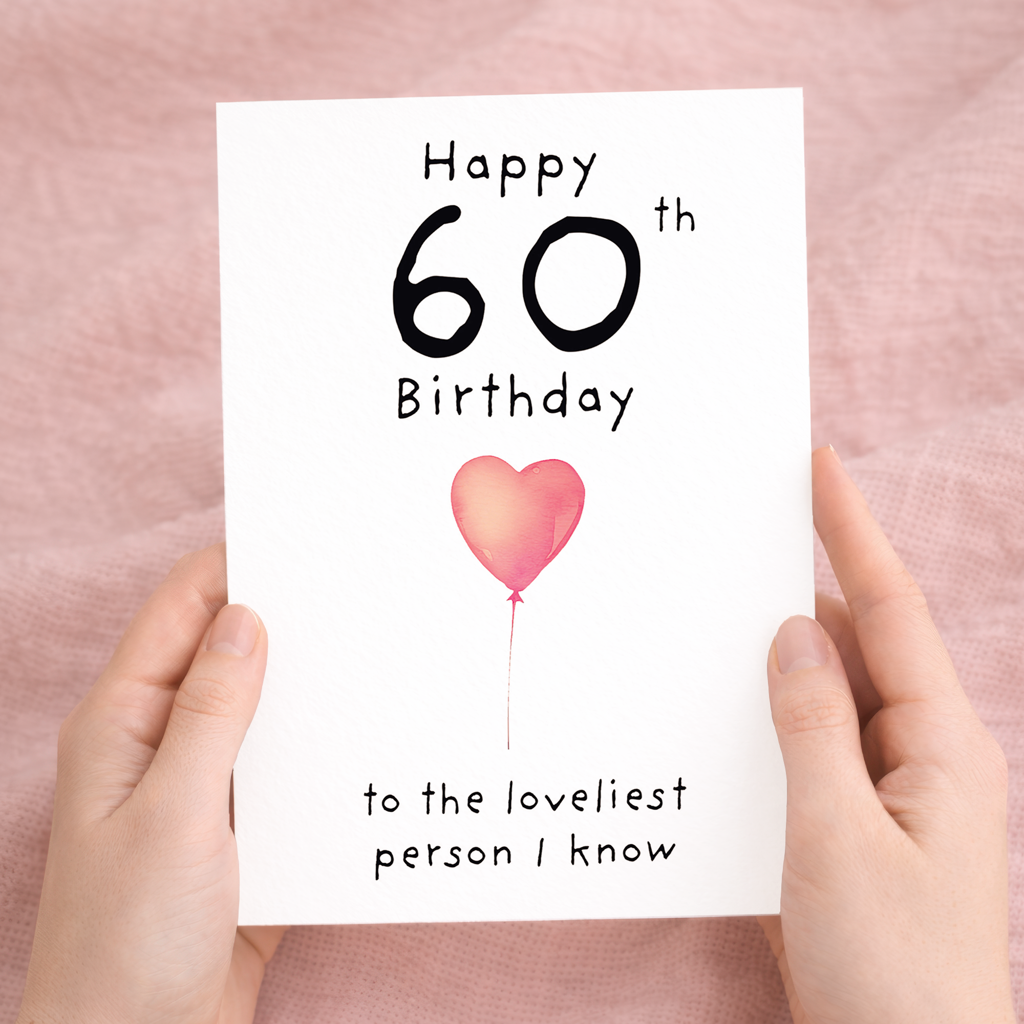 60th Birthday Card for Her Birthday Card Wife 60th Birthday Card For Sister Birthday Card 60 th Birthday Card For Friend