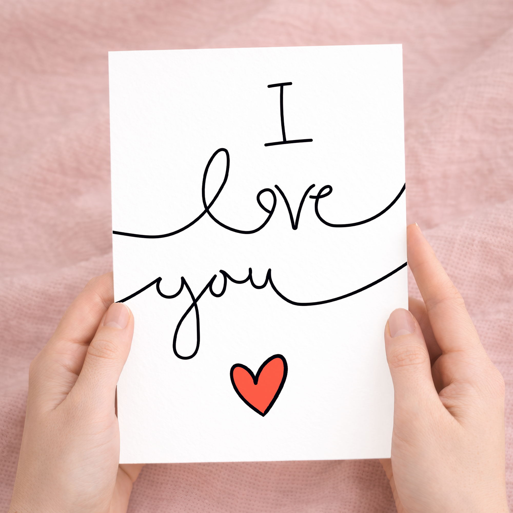 Valentine's Day Card for Her Valentine's Day Card for Wife Valentine's Day Card For Husband Boyfriend or Girlfriend I Love You