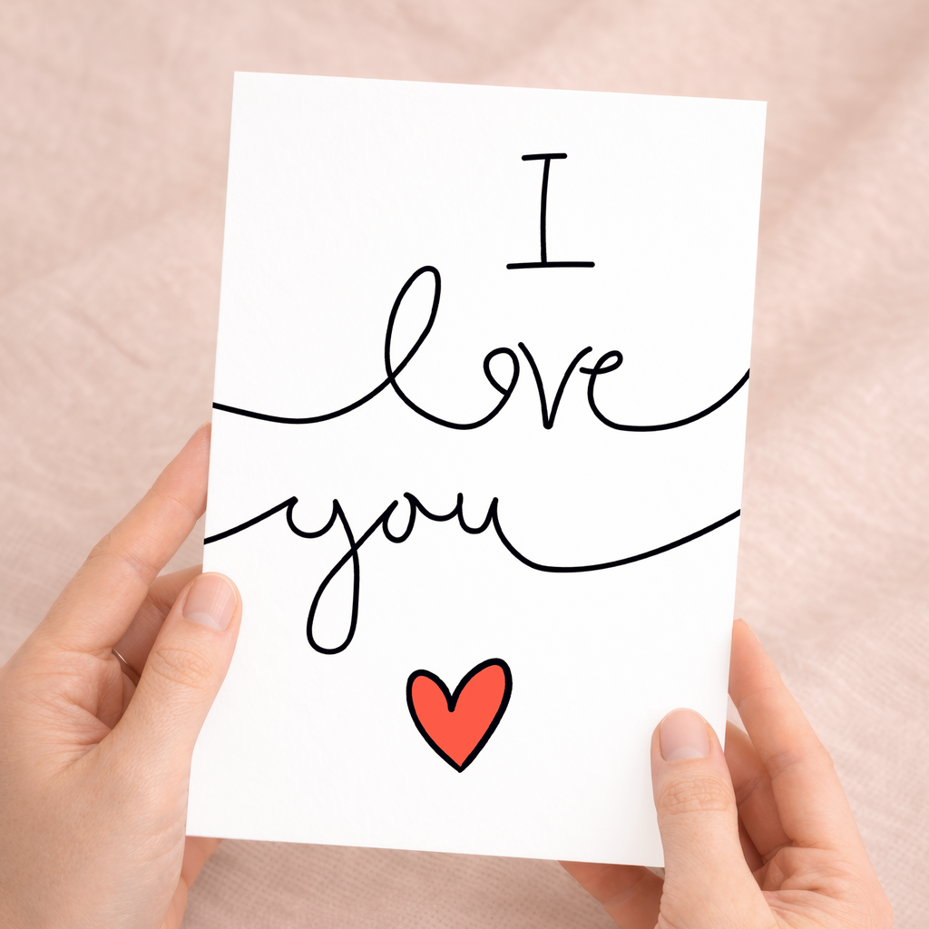 Anniversary Card for Her Anniversary Card for Wife Anniversary Card For Husband Boyfriend or Girlfriend I Love You
