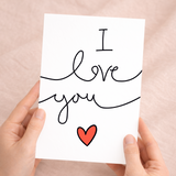 Anniversary Card for Her Anniversary Card for Wife Anniversary Card For Husband Boyfriend or Girlfriend I Love You