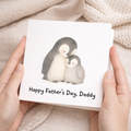 Father's Day Penguin Card for Daddy