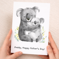 Father's Day Koala and Joey Card for Daddy