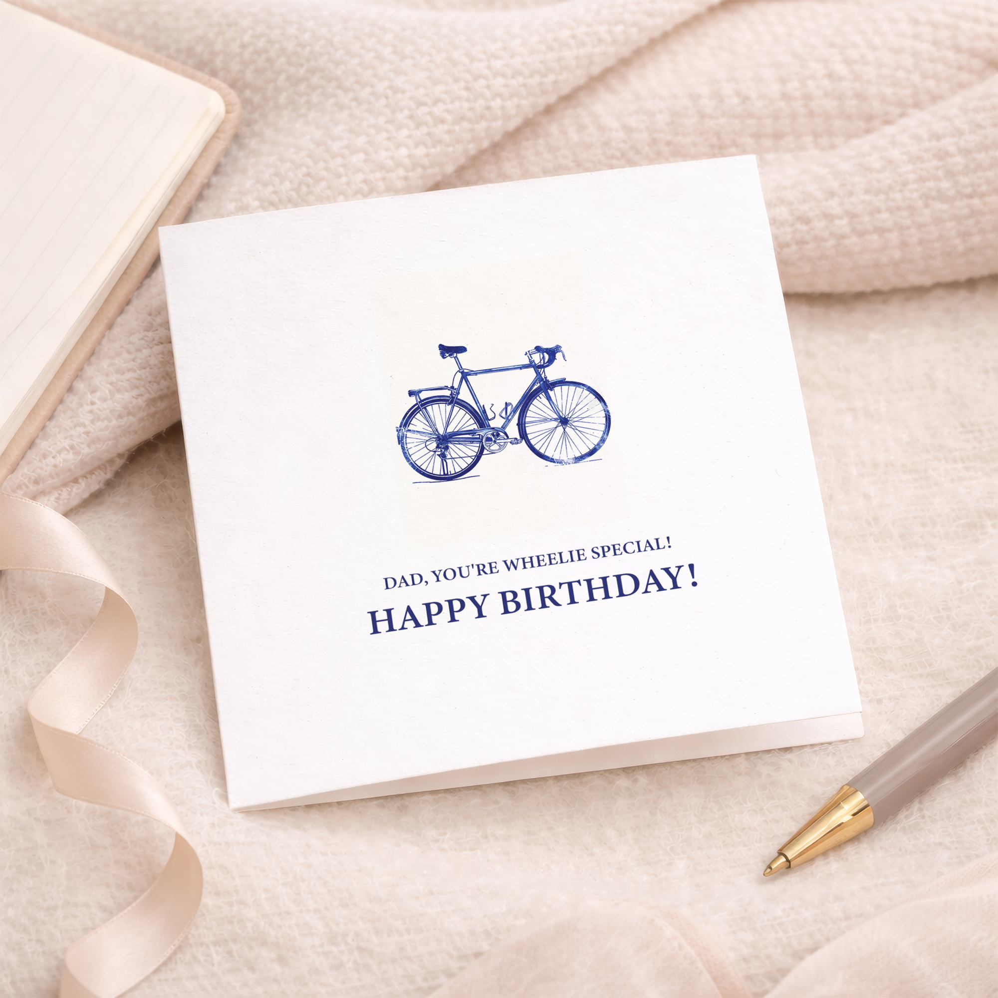 Birthday Card For Dad Cycling Themed Birthday Card For Cycling Lover Birthday Card For Dad Who Likes Bicycles and Bikes
