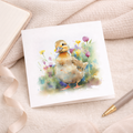 Postcard Prints - Notelet Card of a Duck For Anyone Any Occasion Card For Her or For Him Card For Birthday or Easter Card Thank You Card