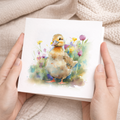 Notelet Card of a Duck For Anyone Any Occasion Card For Her or For Him Card For Birthday or Easter Card Thank You Card