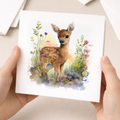 Postcard Prints - Notelet Card of a Deer For Anyone Any Occasion Card For Her or For Him Card For Birthday or Easter Card Thank You Card