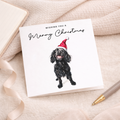 Cocker Spaniel Dog Christmas Card – Cute Dog Lover Christmas Card – Eco Friendly “Merry Christmas” Card – Cocker Spaniel Holiday Card
