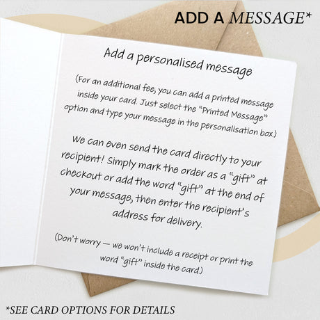 Yorkshire Terrier Dog Christmas Card – Cute Dog Lover Christmas Card – Eco Friendly “Merry Christmas” Card – Yorkshire Terrier Holiday Card