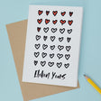11th Wedding Anniversary Card for Wife Husband Boyfriend Girlfriend Eleven Year