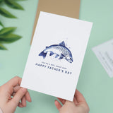 Fishing Enthusiasts Fathers Day Card Reel Catch Fathers Day Fisherman Gift