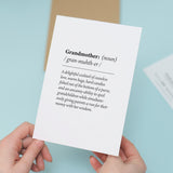 Gran Birthday Card Fun Quote Custom Message Funny Gift