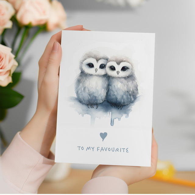 Valentines Anniversary Card for Her Him Wife Husband Boyfriend Girlfriend Card