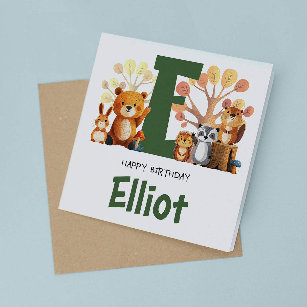 Children's Birthday Card, Personalise for Grandson, Son, Daughter, Granddaughter