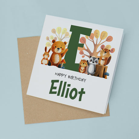 Children's Birthday Card, Personalise for Grandson, Son, Daughter, Granddaughter