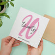 20th Wedding Anniversary Card for Him Her Wife Husband